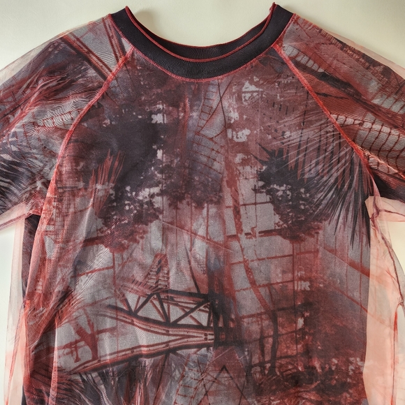 Demoo parkchoonmoo Mesh Overlay top - Picture 2 of 12